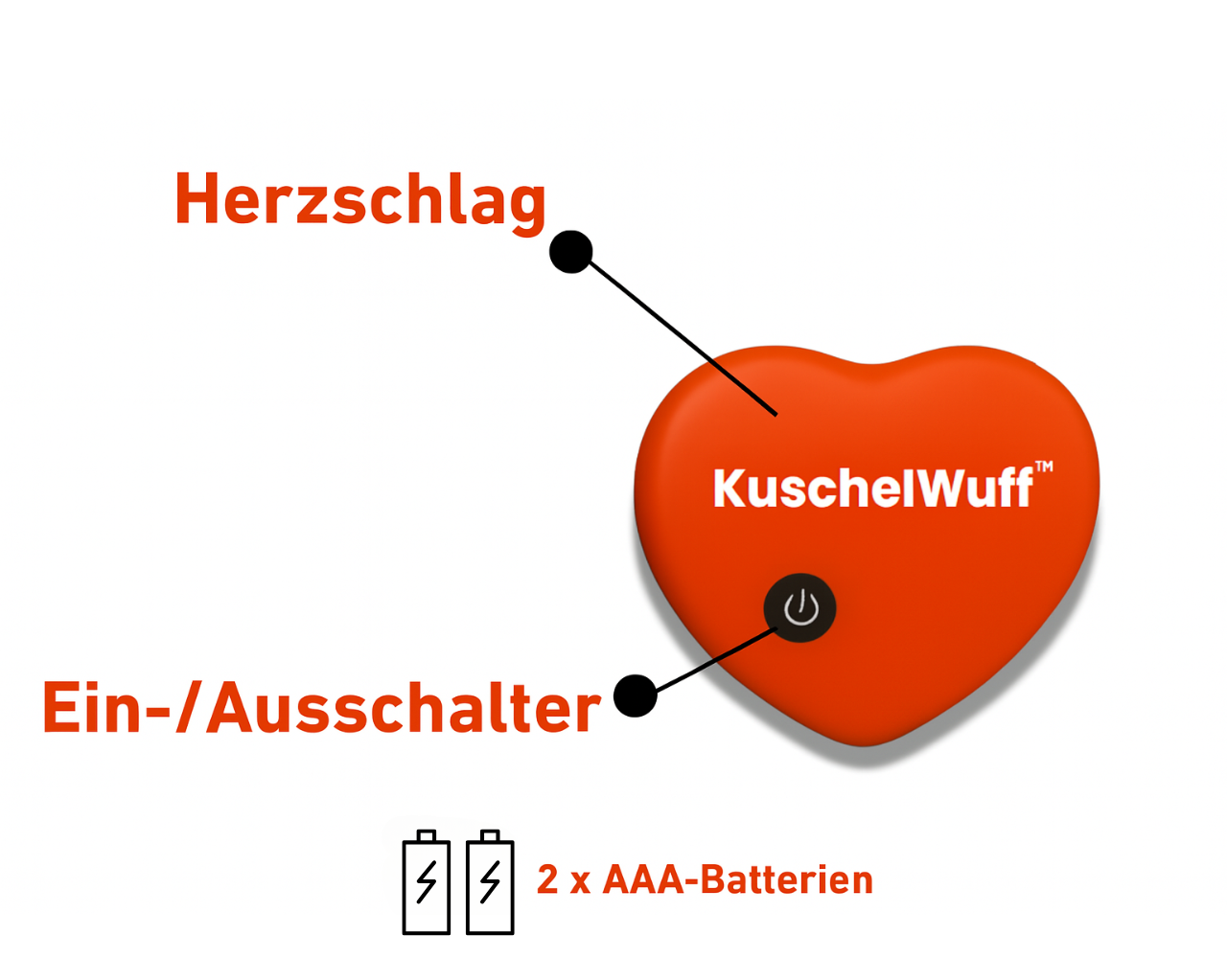 KuschelWuff™ - Lindert Stress und hilft bei Angstzuständen